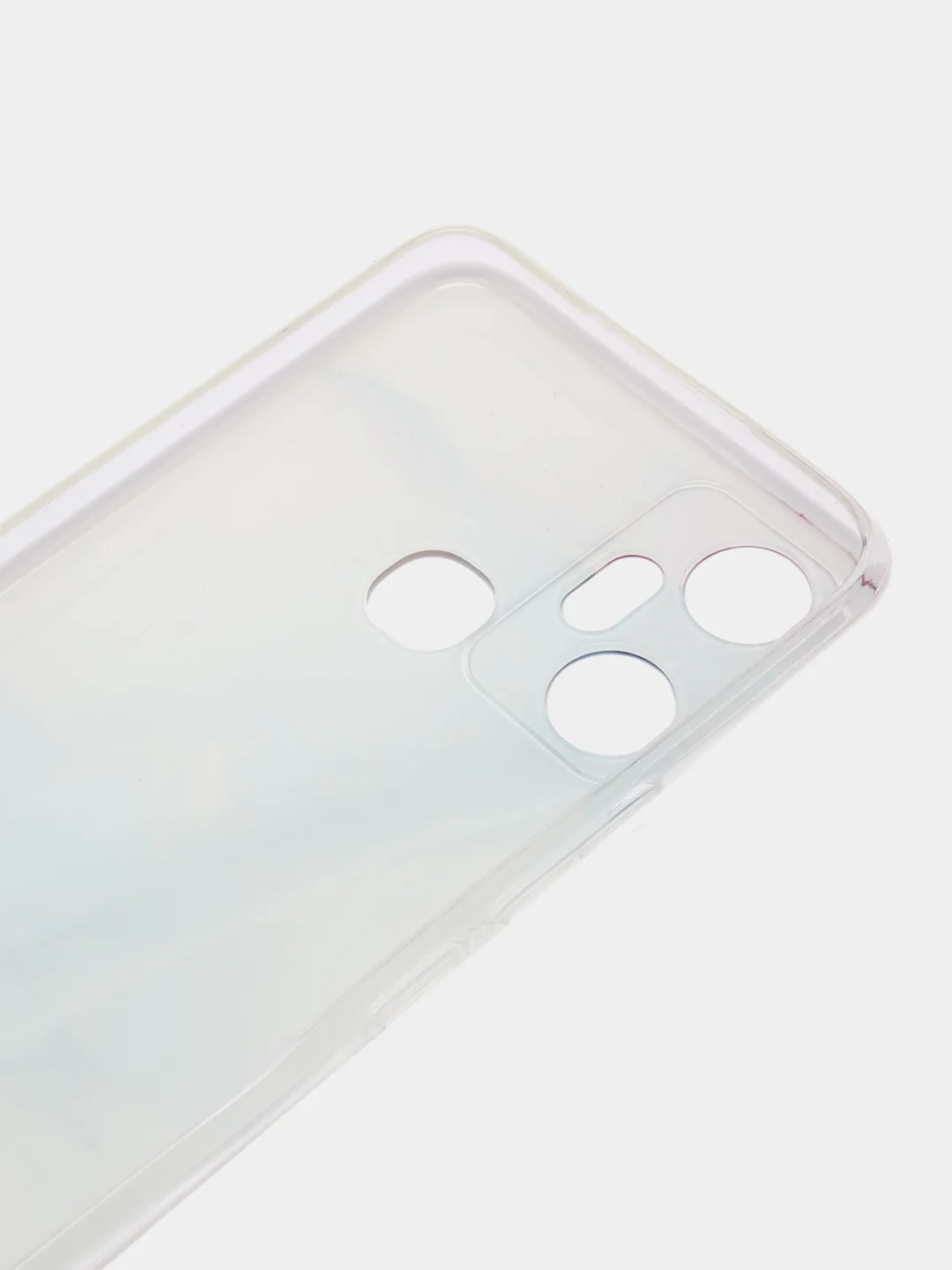 Ледяной чехол на Infinix Smart 6 Plus / Инфиникс Смарт 6 Плюс с рисунком, защита камеры
