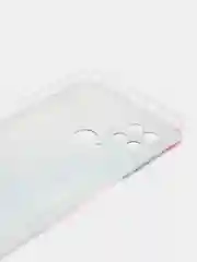 Ледяной силиконовый чехол на Xiaomi Poco C40 / Сяоми Поко С40 прозрачный с рисунком, защита камеры