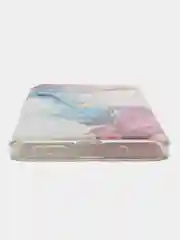 Ледяной силиконовый чехол на Xiaomi Poco C40 / Сяоми Поко С40 прозрачный с рисунком, защита камеры