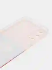Желтый силиконовый чехол на Samsung Galaxy S20 / Самсунг S20 прозрачный с рисунком, защита камеры