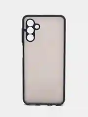 Синий чехол Samsung Galaxy A04S / A13 5G пластиковый матовый с цветными кнопками