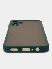 Зеленый чехол Samsung Galaxy A04S / A13 5G пластиковый матовый с цветными кнопками