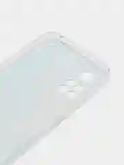 Голубой силиконовый чехол на Xiaomi POCO M4 Pro 4G / Поко М4 Про 4G с рисунком, защита камеры