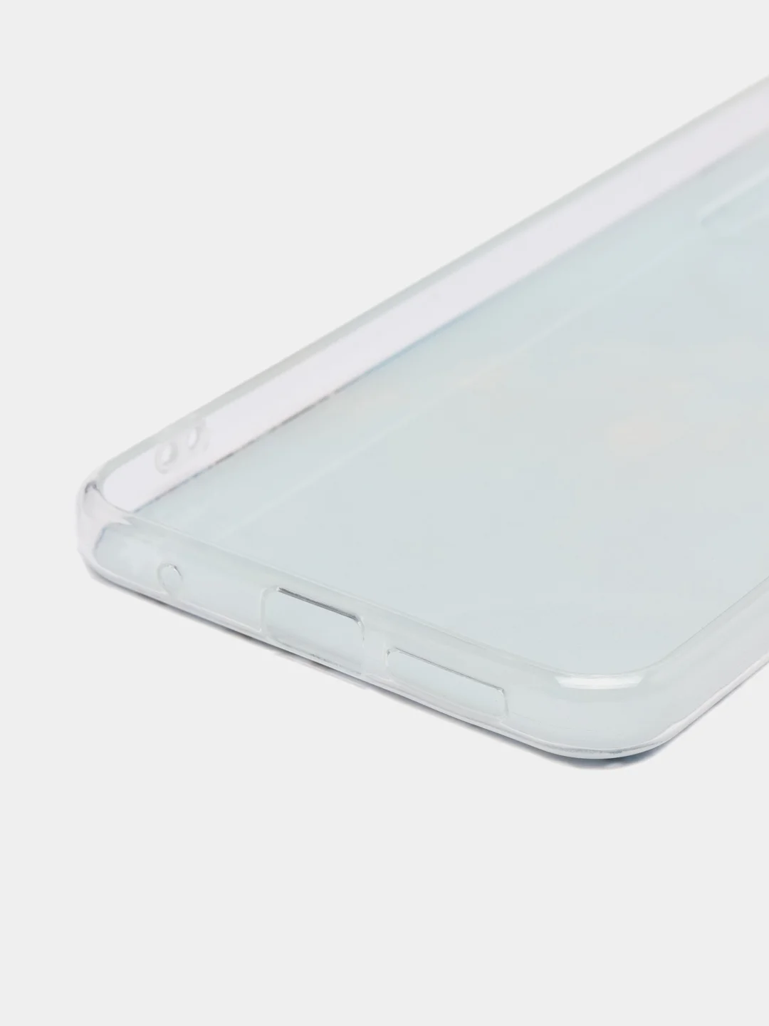 Голубой силиконовый чехол на Xiaomi POCO M4 Pro 4G / Поко М4 Про 4G с рисунком, защита камеры