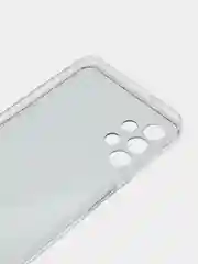 Разноцветный силиконовый чехол на Samsung Galaxy A13 4G / Самсунг А13 4G прозрачный, с рисунком