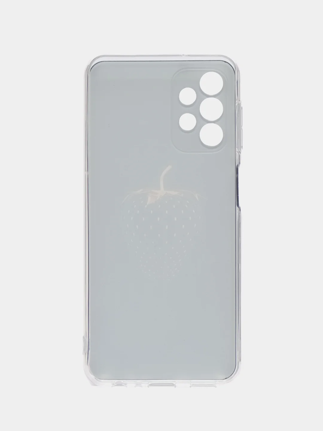 Разноцветный силиконовый чехол на Samsung Galaxy A13 4G / Самсунг А13 4G прозрачный, с рисунком