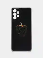 Разноцветный силиконовый чехол на Samsung Galaxy A13 4G / Самсунг А13 4G прозрачный, с рисунком