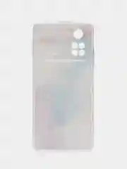 Ледяной силиконовый чехол на Xiaomi POCO M4 Pro 4G / Поко М4 Про 4G с рисунком, защита камеры