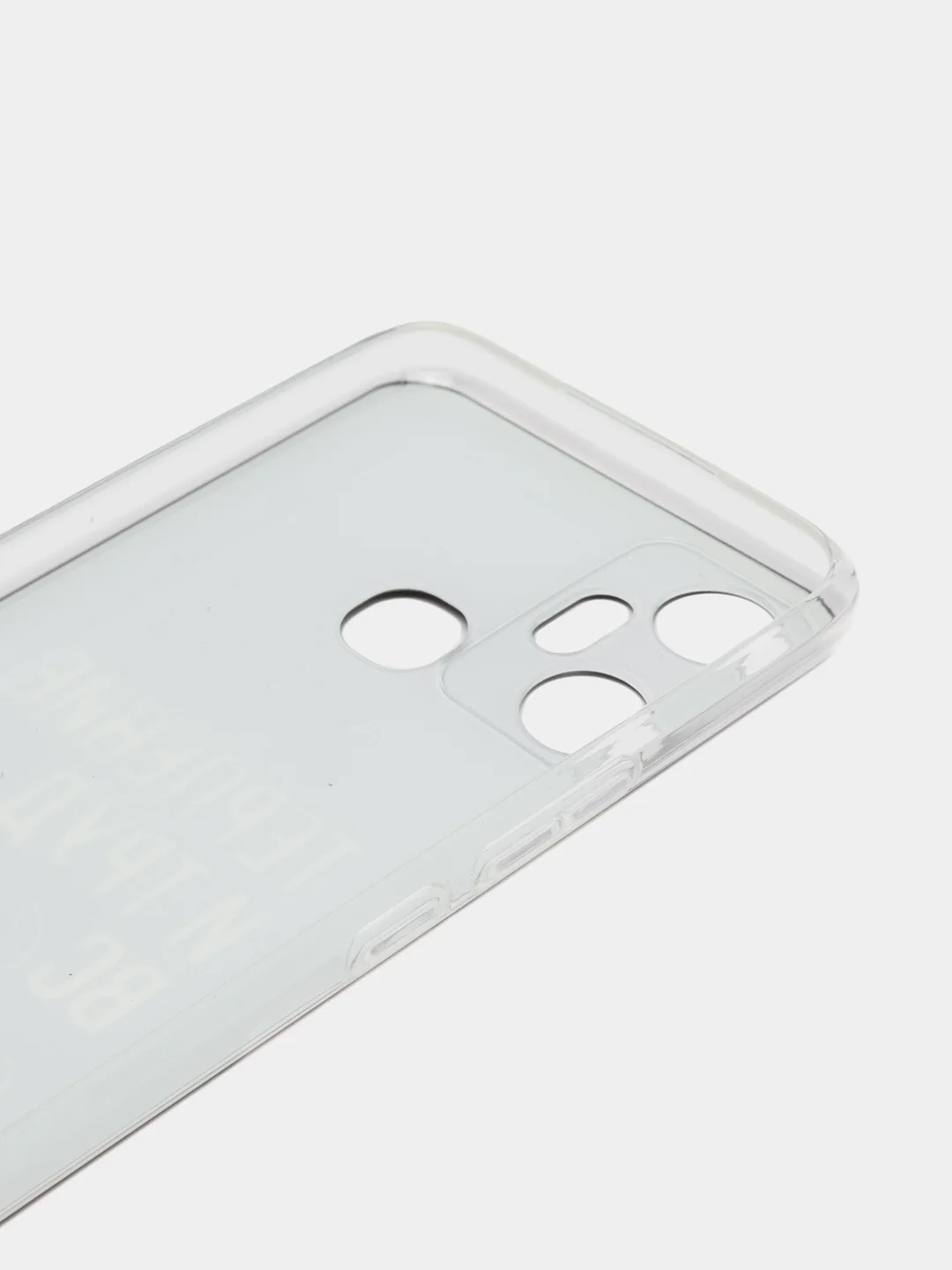 Тёмно-коричневый чехол на Infinix Smart 6 Plus / Инфиникс Смарт 6 Плюс с рисунком, защита камеры