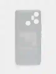 Тёмно-коричневый чехол на Infinix Smart 6 Plus / Инфиникс Смарт 6 Плюс с рисунком, защита камеры