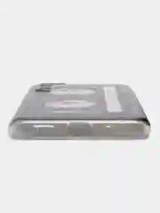 Хром силиконовый чехол на Samsung Galaxy S20 / Самсунг S20 прозрачный с рисунком, защита камеры