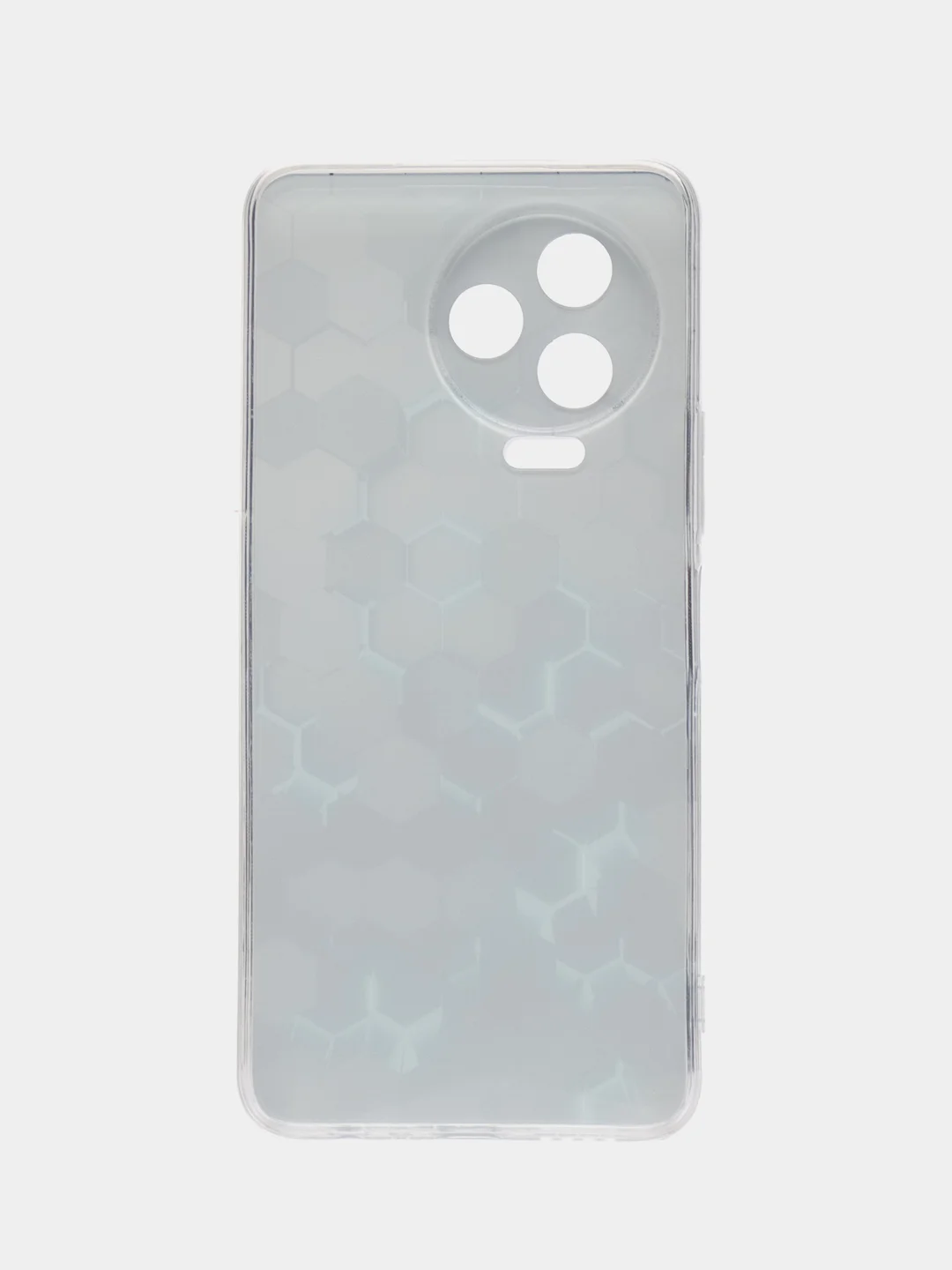 Бирюзовый чехол на Infinix Note 12 Pro 4G/Note 12 2023 / Инфиникс Нот 12 2023 прозрачный, с рисунком