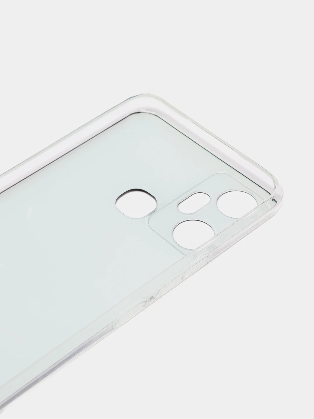 Черный чехол на Infinix Smart 6 Plus / Инфиникс Смарт 6 Плюс с рисунком, защита камеры