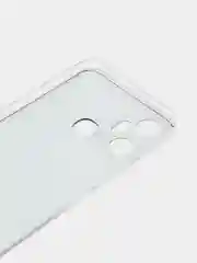 Черный чехол на Infinix Smart 6 Plus / Инфиникс Смарт 6 Плюс с рисунком, защита камеры