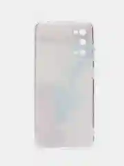 Ледяной силиконовый чехол на Samsung Galaxy S20 / Самсунг S20 прозрачный с рисунком, защита камеры