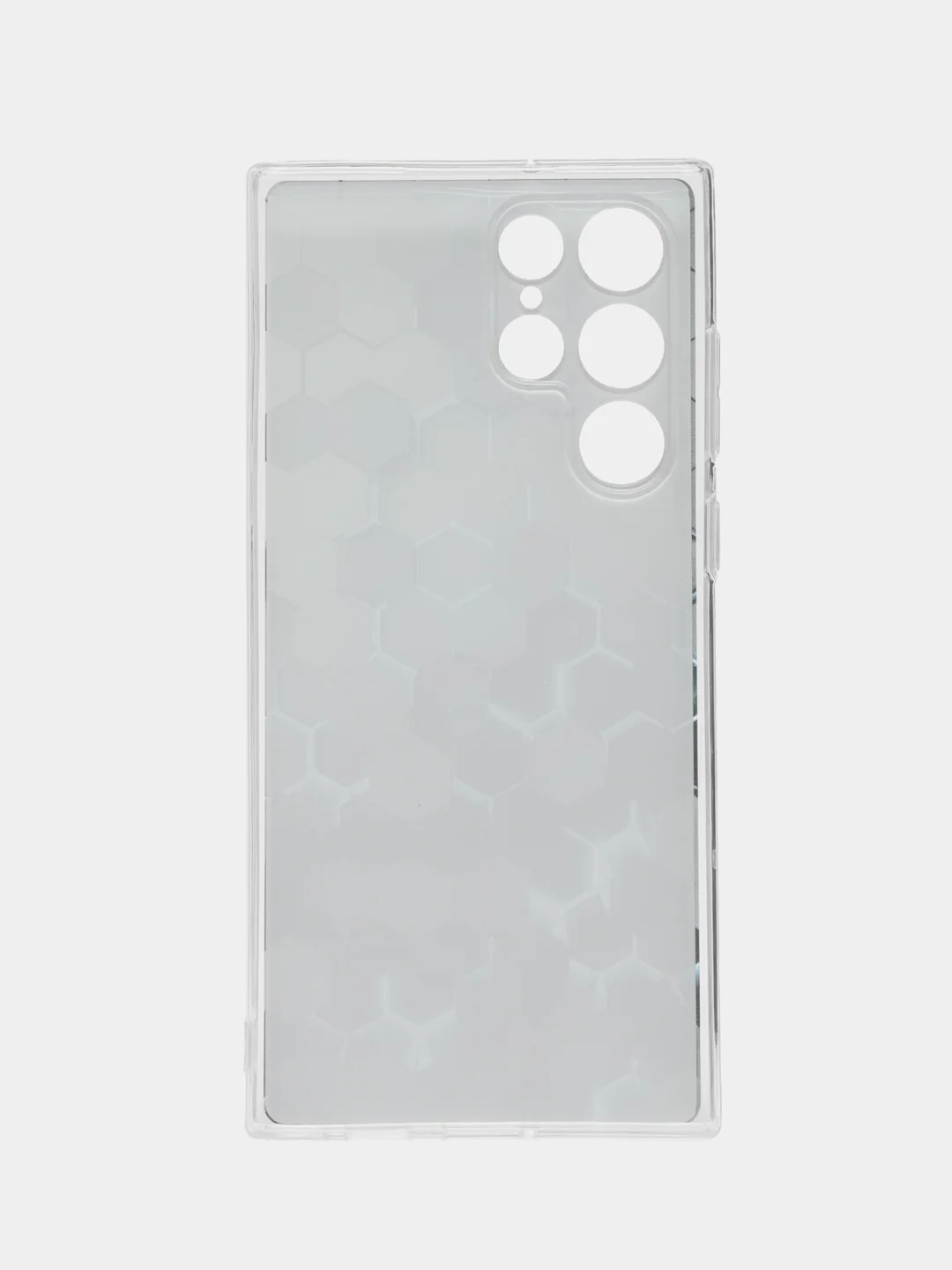 Бирюзовый чехол на Samsung Galaxy S22 Ultra / Самсунг S22 Ultra прозрачный с рисунком, защита камеры