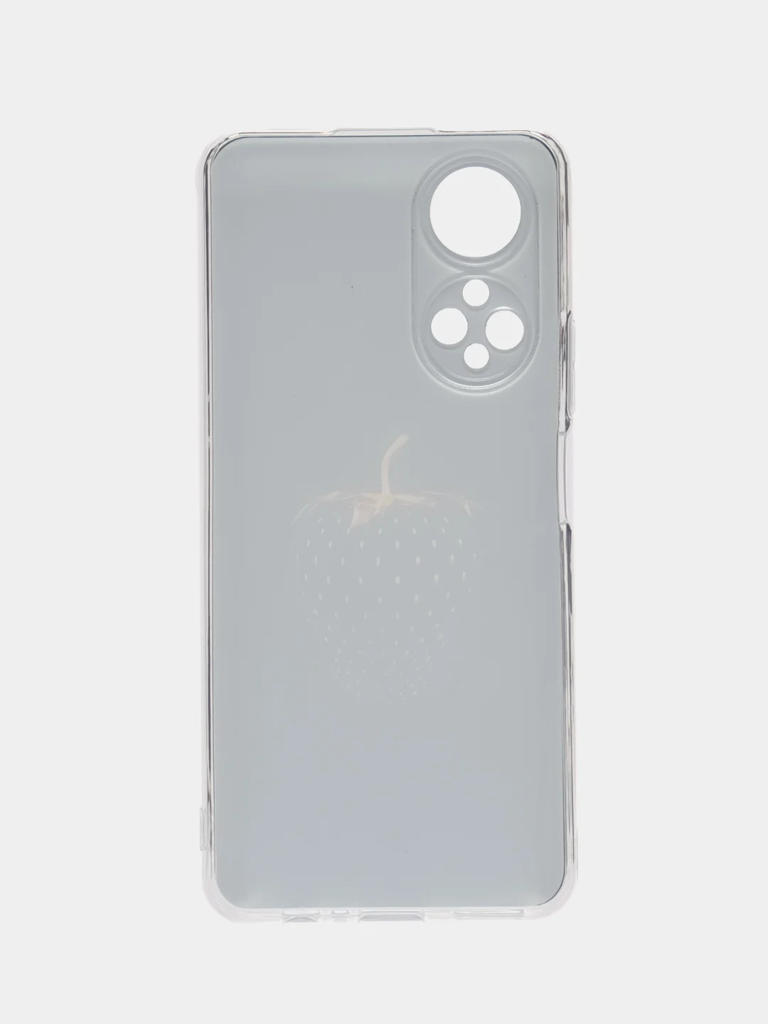 Разноцветный силиконовый чехол на Honor X7 2022 / Хонор Х7 2022 прозрачный, с рисунком, защита камеры