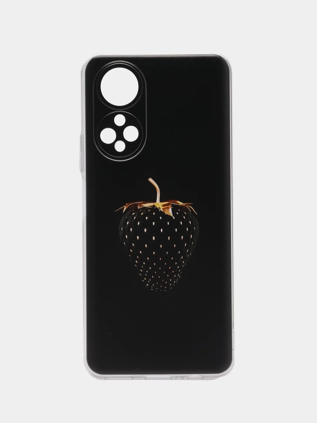 Разноцветный силиконовый чехол на Honor X7 2022 / Хонор Х7 2022 прозрачный, с рисунком, защита камеры