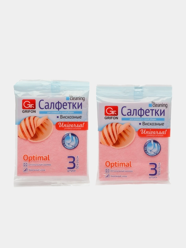 Салфетки для уборки, 6 шт