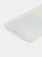 Ледяной силиконовый чехол на Honor X8 / Хонор Х8 прозрачный, с рисунком, защита камеры