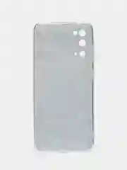 Бирюзовый силиконовый чехол на Samsung Galaxy S20 / Самсунг S20 прозрачный с рисунком, защита камеры