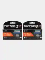 Сменные кассеты для бритья TopTech Razor5. Совместимы с Gillеttе Fusion5, Fusion ProGlide