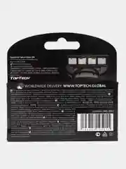 Сменные кассеты для бритья TopTech Razor5. Совместимы с Gillеttе Fusion5, Fusion ProGlide