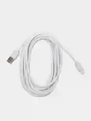 Кабель LuazON, Lightning - USB, 1 А, 3 м, белый