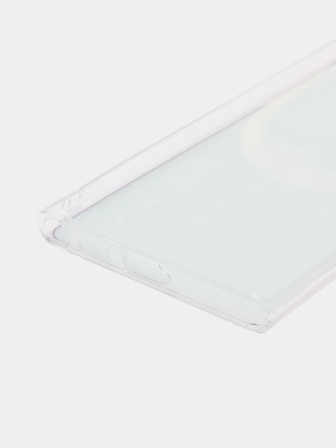 Угольный чехол на Samsung Galaxy S22 Ultra / Самсунг S22 Ultra прозрачный с рисунком, защита камеры