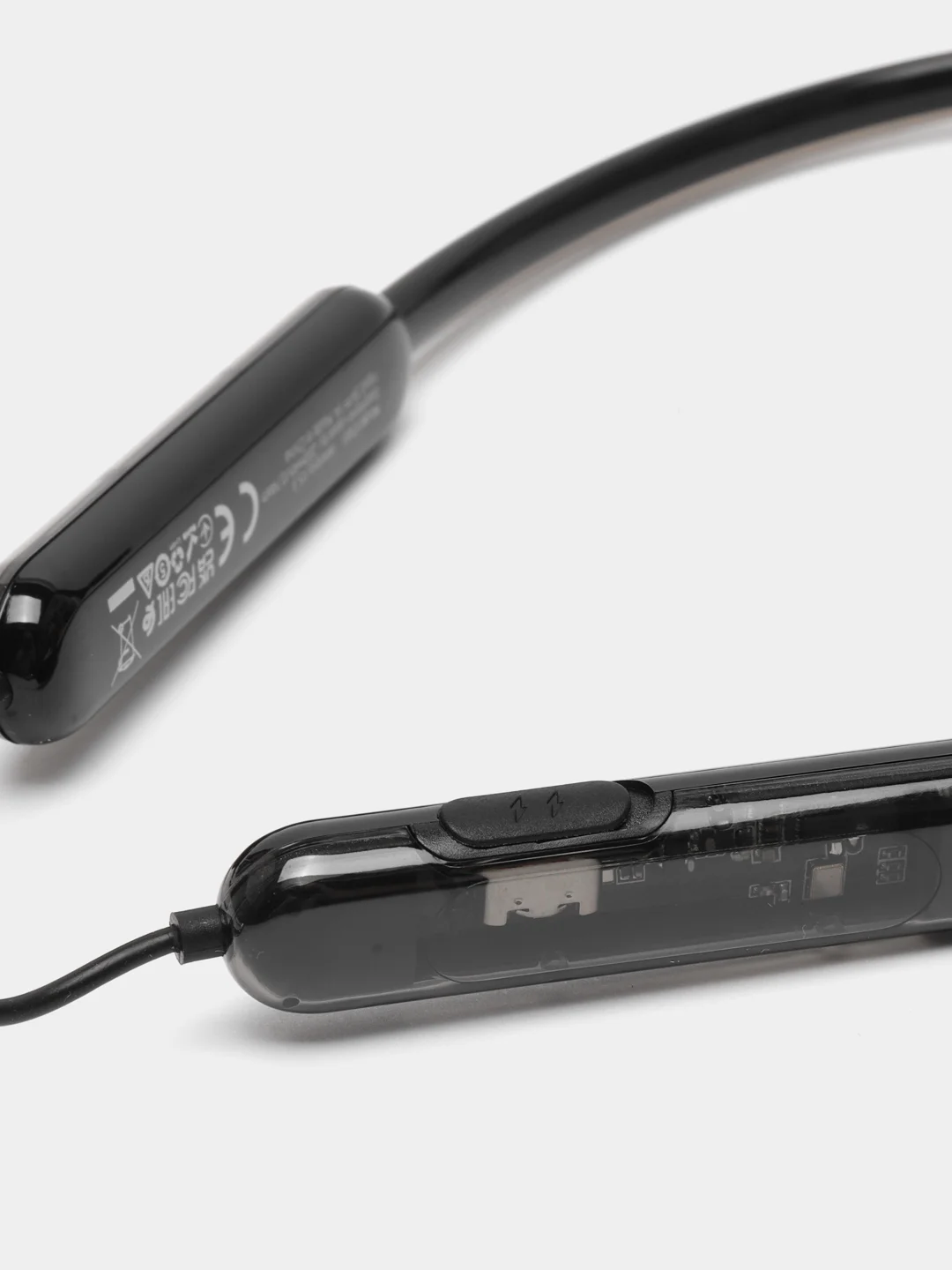 Черный беспроводные спортивные наушники hoco ES65, вакуумные Bluetooth наушники