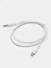 Белый аудиокабель Borofone BL18, 3.5 мм, AUX, Lightning, кабель аукс для айфона 1 м