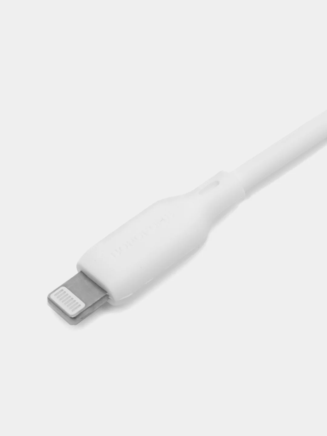 Белый аудиокабель Borofone BL18, 3.5 мм, AUX, Lightning, кабель аукс для айфона 1 м