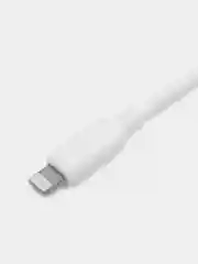 Белый аудиокабель Borofone BL18, 3.5 мм, AUX, Lightning, кабель аукс для айфона 1 м