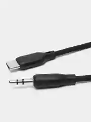 Белый аудиокабель Borofone BL18, 3.5 мм, AUX, Type-C, соединительный кабель 1 м, AUX для андройд