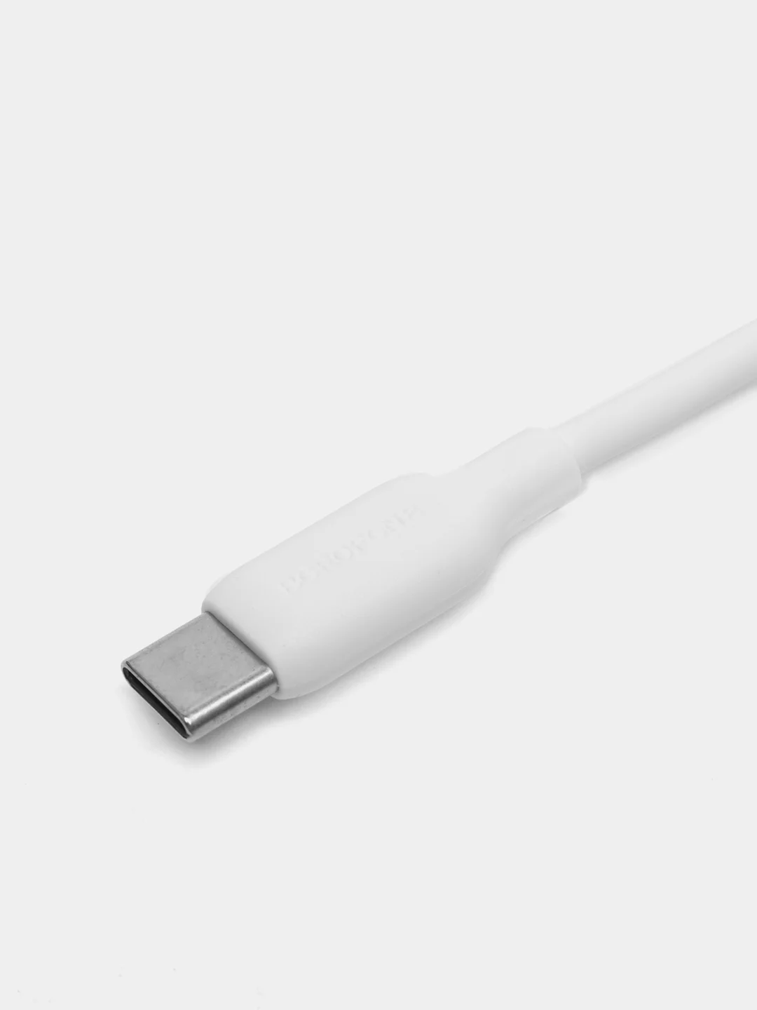 Белый аудиокабель Borofone BL18, 3.5 мм, AUX, Type-C, соединительный кабель 1 м, AUX для андройд