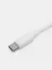 Белый аудиокабель Borofone BL18, 3.5 мм, AUX, Type-C, соединительный кабель 1 м, AUX для андройд