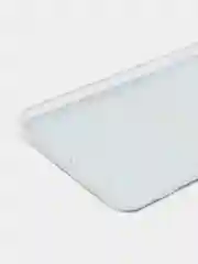 Голубой силиконовый чехол на Samsung Galaxy S20 / Самсунг S20 прозрачный с рисунком, защита камеры