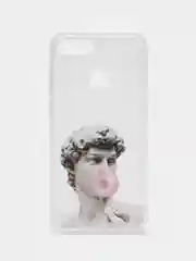 Алый силиконовый чехол для Huawei Y6 2018 / Honor 7C / 7A Pro / Y6 Prime, с принтом, с рисунком Хуавей у6 Хонор 7С 7А про