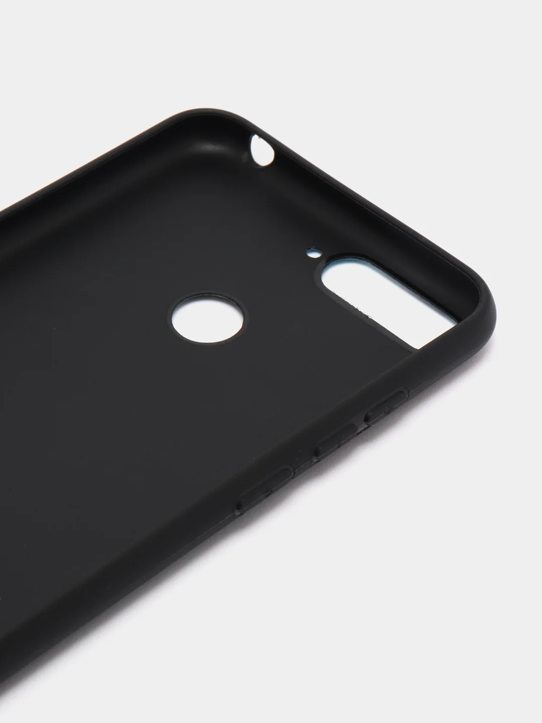 Тёмно-бирюзовый силиконовый чехол для Huawei Y6 2018 / Honor 7C / 7A Pro / Y6 Prime, с принтом, с рисунком Хуавей у6 Хонор 7С 7А про