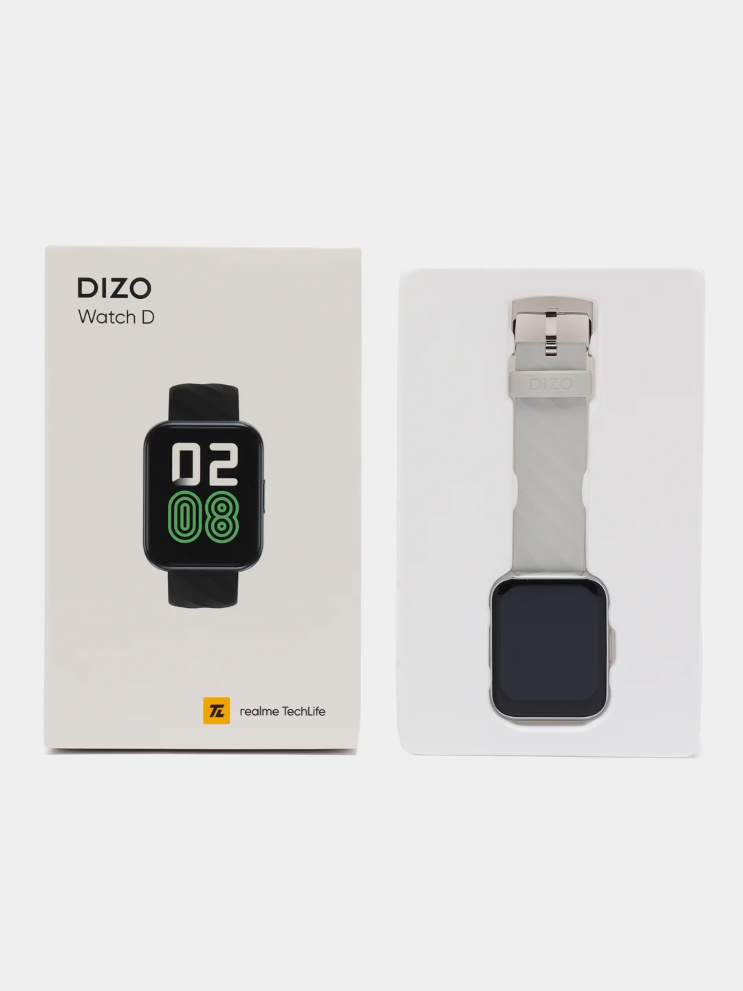 Белый смарт-часы Realme DIZO Watch D