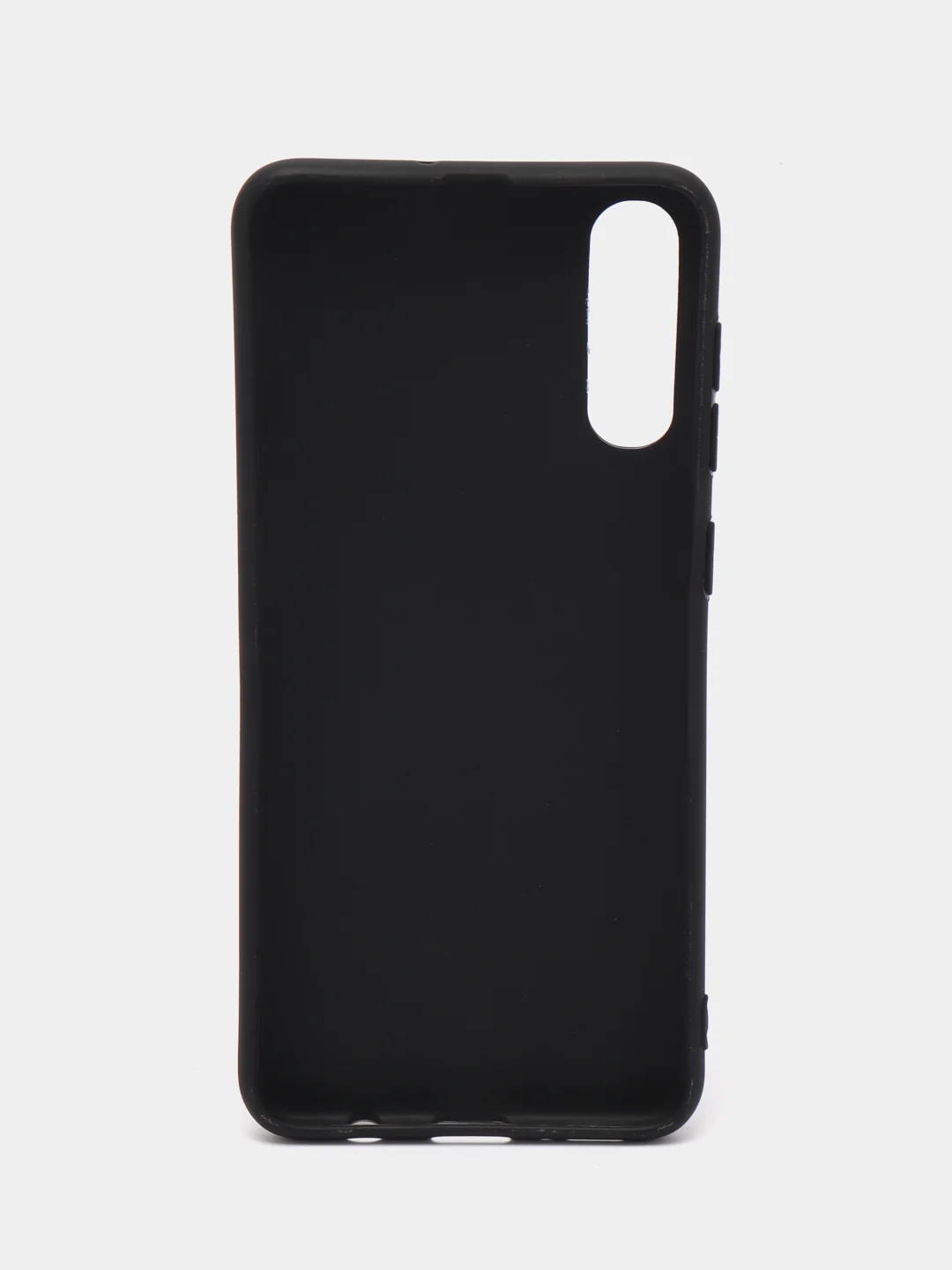 Синий меланж силиконовый чехол Samsung Galaxy A50 A30S A50S Самсунг А50 А30С А50С с принтом с рисунком