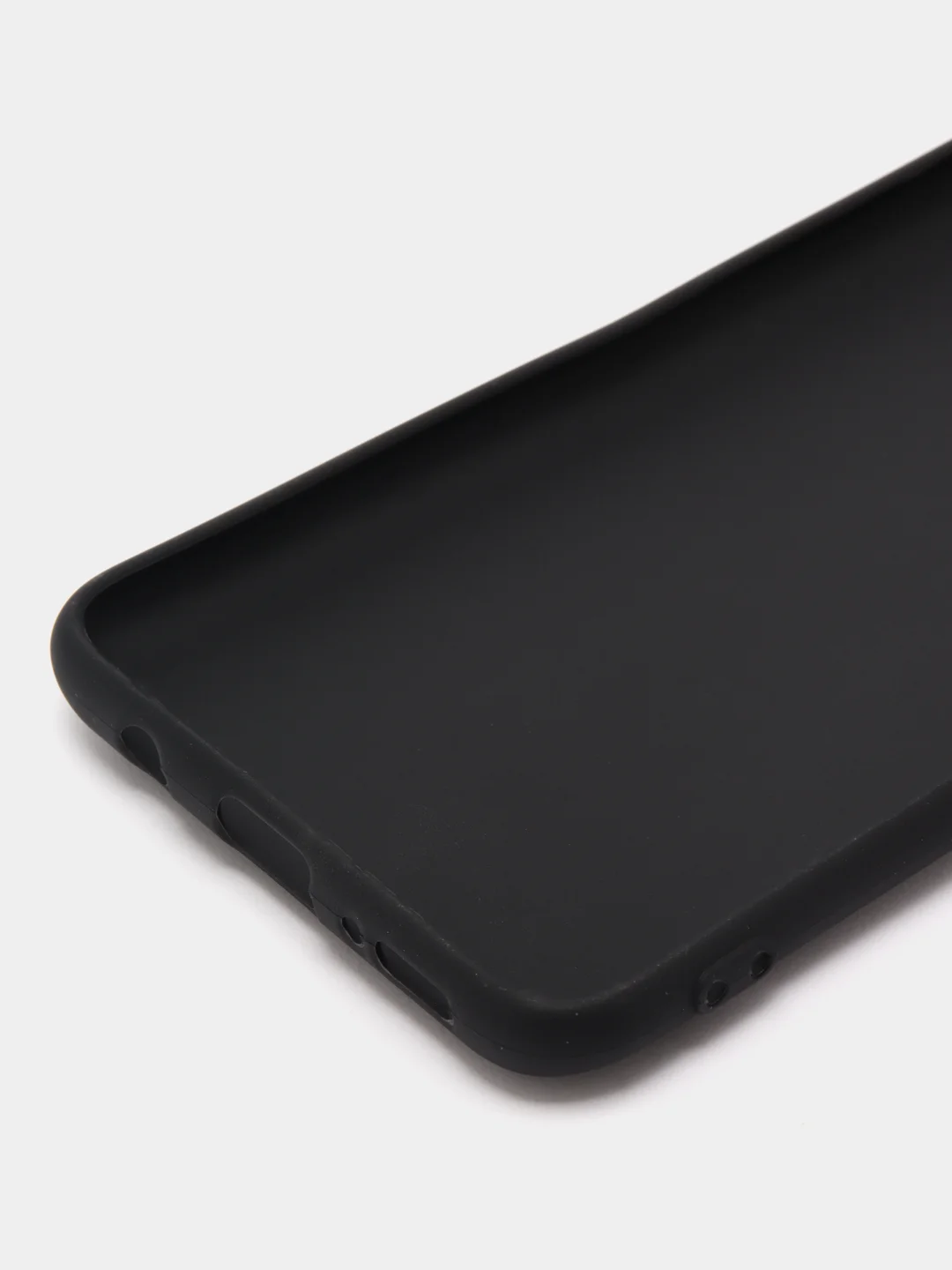Синий меланж силиконовый чехол Samsung Galaxy A50 A30S A50S Самсунг А50 А30С А50С с принтом с рисунком