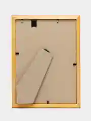 Желтый фоторамка А5, 15 х 21, сосна