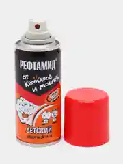 Спрей-репеллент "Рефтамид" от комаров и мошек, детский, защита 3 часа, аромат ванили