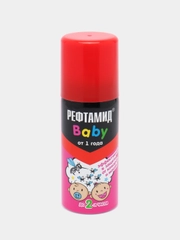 Спрей "Рефтамид Бэби" от 1 года, эффективная защита от комаров и мошек до 2-ух часов, 100 мл