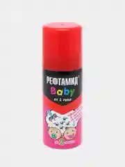 Спрей "Рефтамид Бэби" от 1 года, эффективная защита от комаров и мошек до 2-ух часов, 100 мл