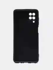 Бирюзовый силиконовый чехол для Samsung Galaxy A12 / M12, с принтом, с рисунком (Самсунг А12 / М12)