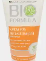Светло-оранжевый крем для лица BIO FORMULA (восстановление, увлажнение, питание, антивозрастной), 50 мл