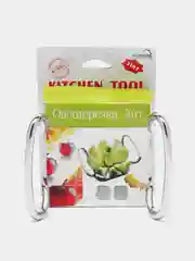 Овощерезка 3 насадки: крупные кубики, мелкие кубики, дольки