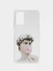 Алый силиконовый чехол для Xiaomi Redmi 9T (Сяоми Редми 9Т), с принтом, с рисунком